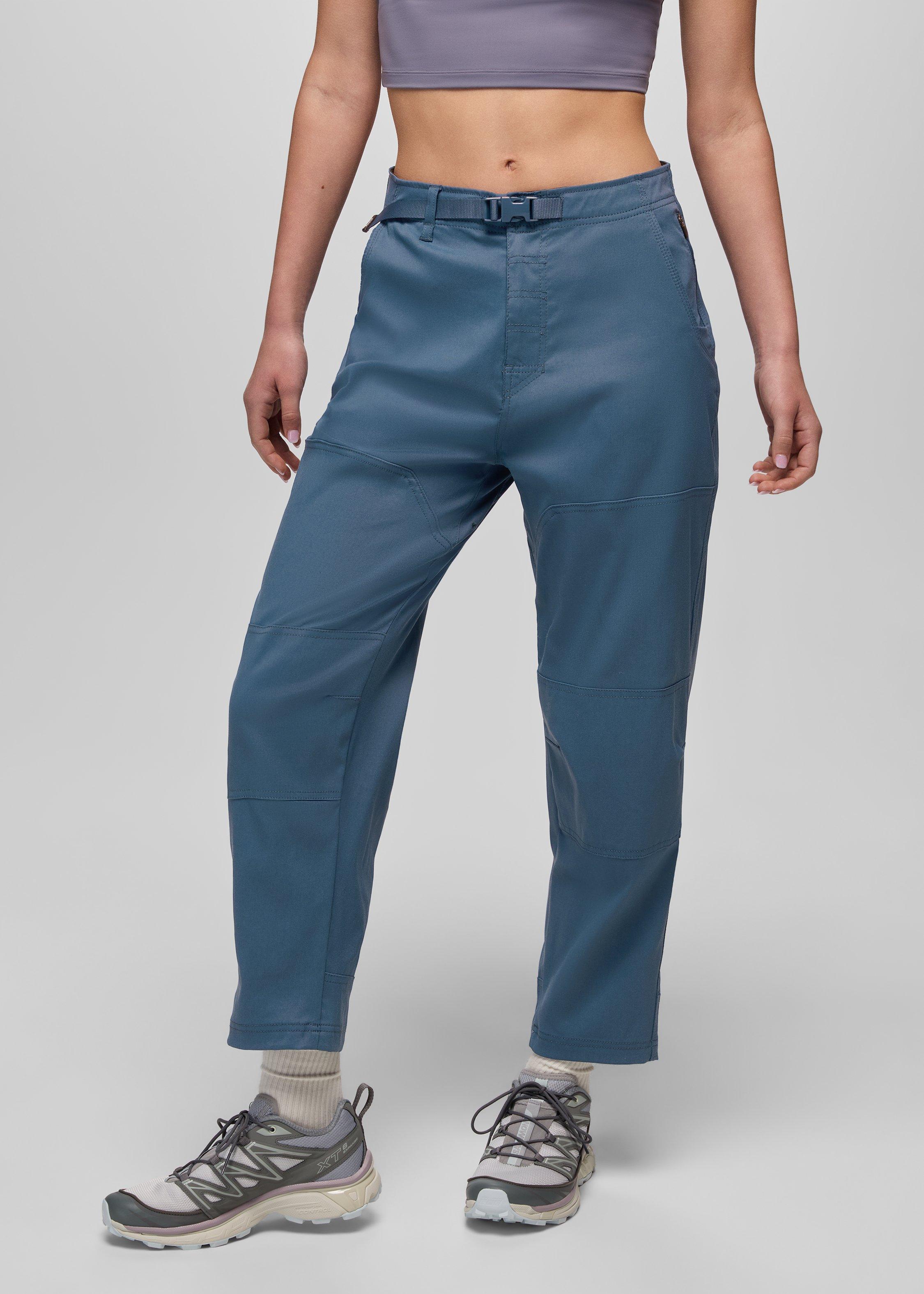 Womens prAna Stretch Zion&trade; Cinch Pant - Bluff Blue