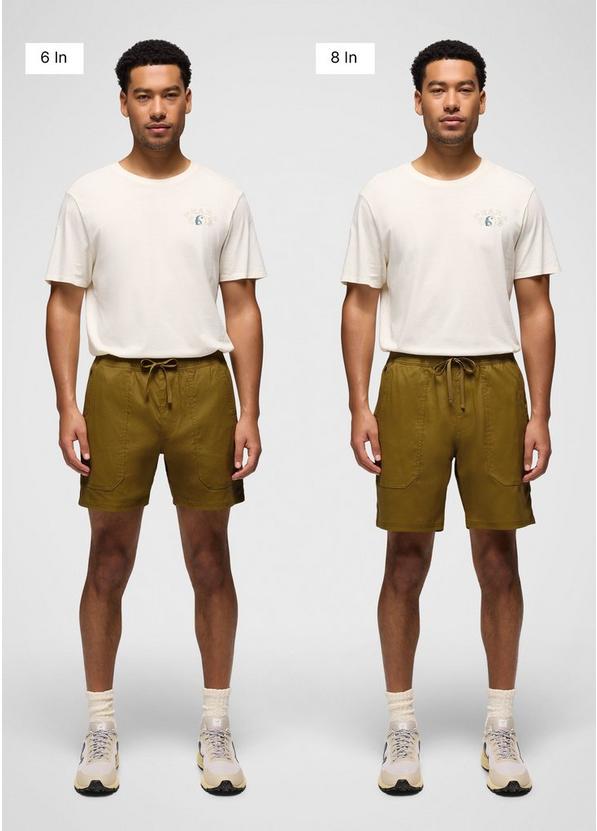 Stretch Zion Field Short, Color: Retro Olive, image 6