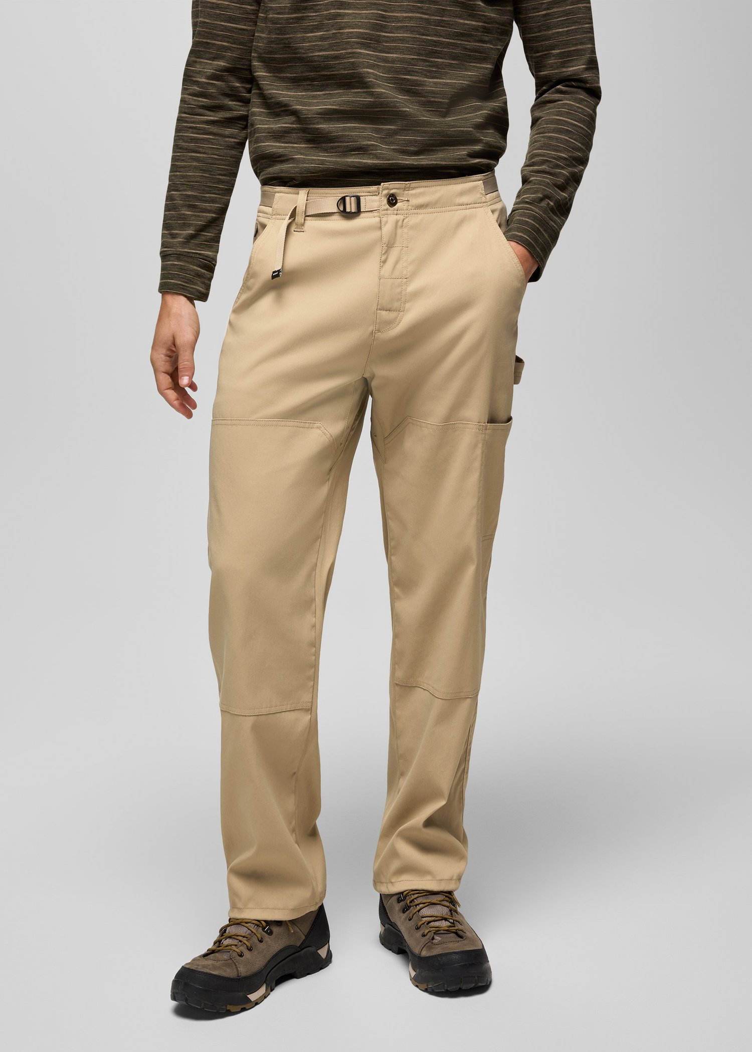 Mens prAna Stretch Zion™ Carpenter Pant - Sandbar