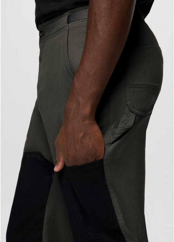 Stretch Zion Carpenter Pant, Color: Spruce Block, image 4