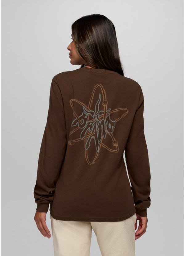 Heritage Graphic Long Sleeve Tee, Color: Dark Roast Atom, image 12