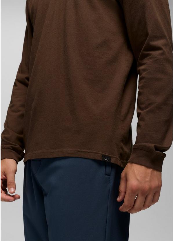 Heritage Graphic Long Sleeve Tee, Color: Dark Roast Atom, image 9