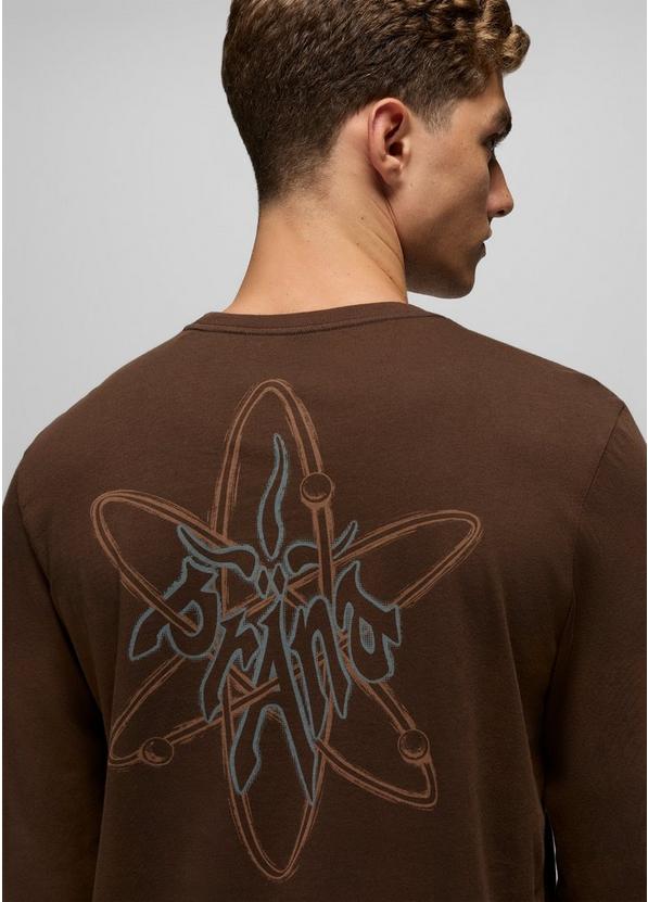 Heritage Graphic Long Sleeve Tee, Color: Dark Roast Atom, image 10