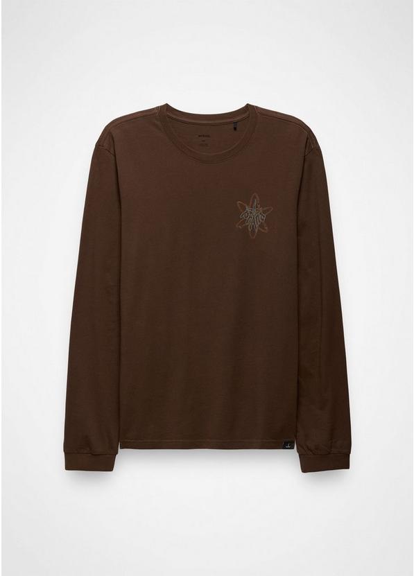 Heritage Graphic Long Sleeve Tee, Color: Dark Roast Atom, image 2