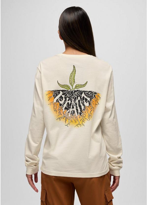 Heritage Graphic Long Sleeve Tee, Color: Canvas Roots, image 14