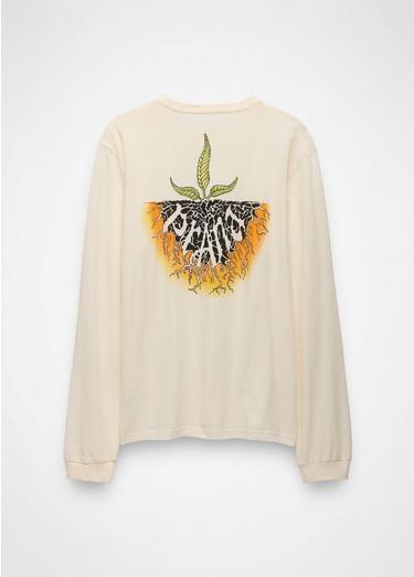 Heritage Graphic Long Sleeve Tee, Color: Canvas Roots, image 1