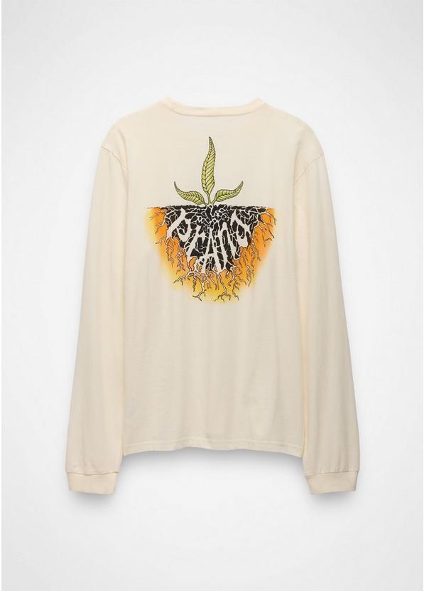 Heritage Graphic Long Sleeve Tee, Color: Canvas Roots, image 1