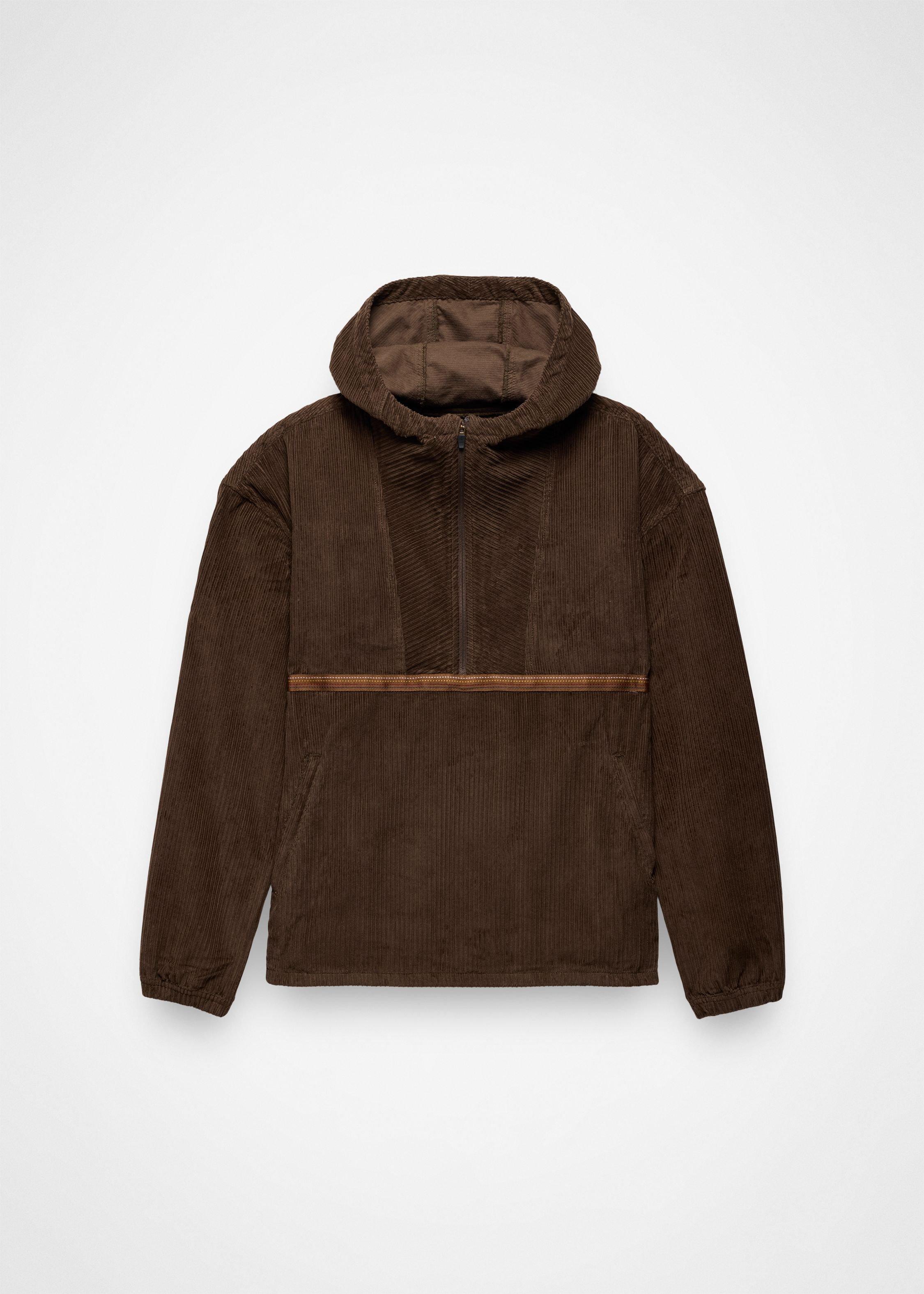 Gender Neutral prAna Durado Cord Anorak - Dark Roast