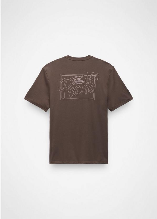 prAna Future Passed Graphic Tee, Color: Mud, image 7