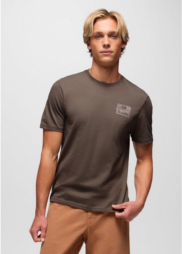 prAna Future Passed Graphic Tee, Color: Mud, image 1