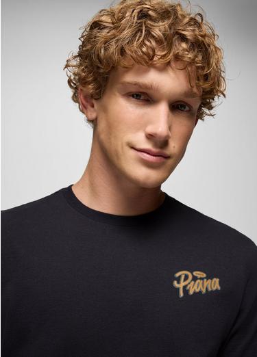 prAna Open Your Mind Graphic Tee, Color: Black, image 7