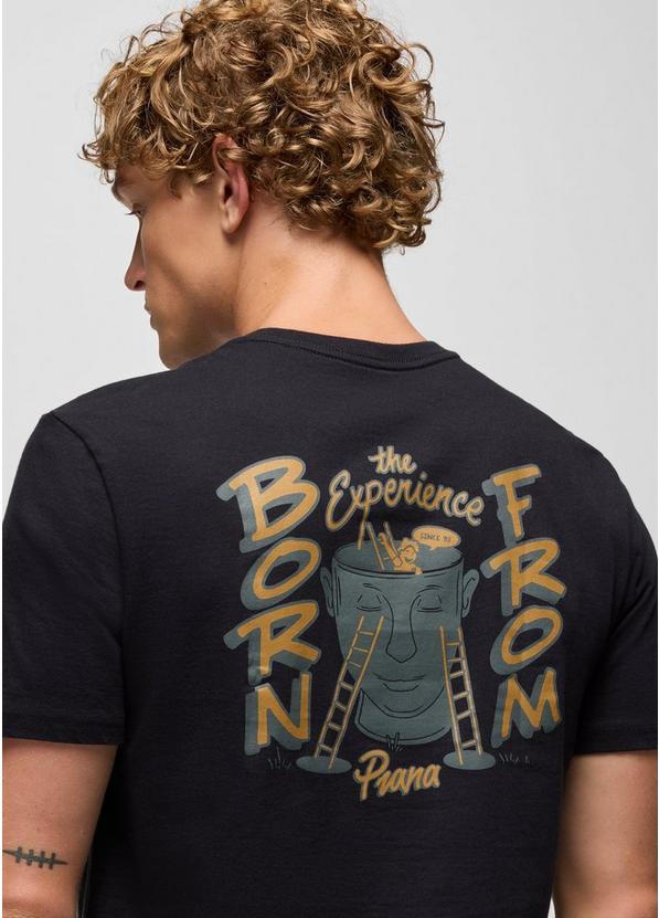 prAna Open Your Mind Graphic Tee, Color: Black, image 4