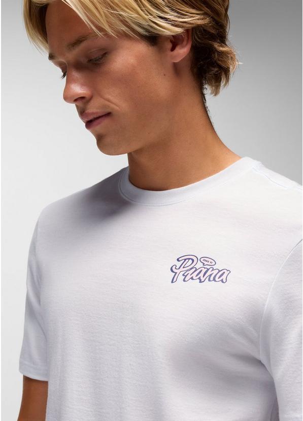 prAna Open Your Mind Graphic Tee, Color: Soft White, image 3