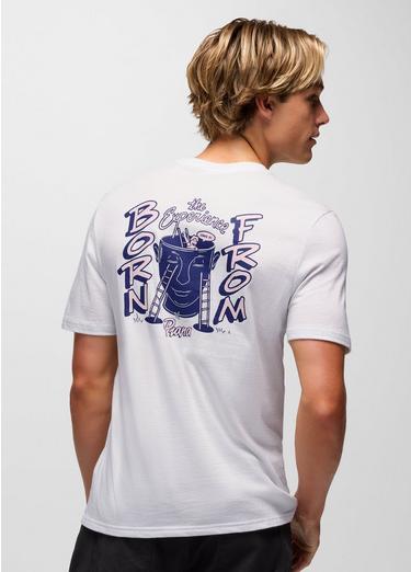 prAna Open Your Mind Graphic Tee, Color: Soft White, image 1