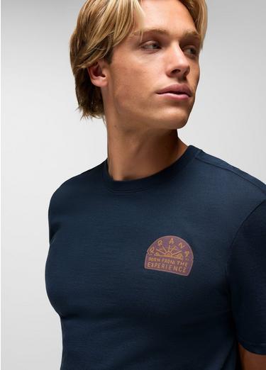 prAna Solar Arch Graphic Tee, Color: Stormy Night, image 8