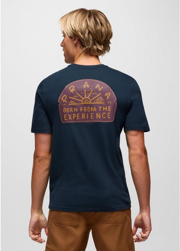 prAna Solar Arch Graphic Tee, Color: Stormy Night, image 2