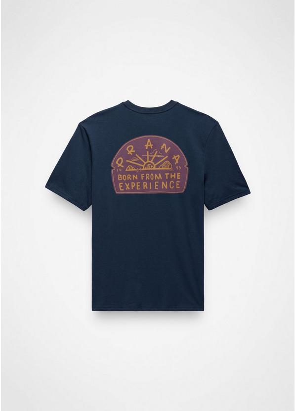 prAna Solar Arch Graphic Tee, Color: Stormy Night, image 7