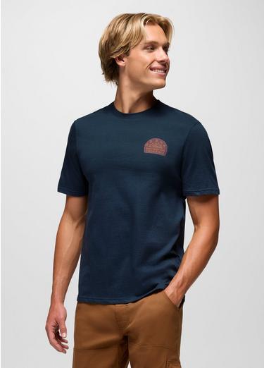 prAna Solar Arch Graphic Tee, Color: Stormy Night, image 6