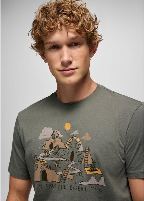 Everyday Wandering Graphic Tee, Color: Thyme, image 3