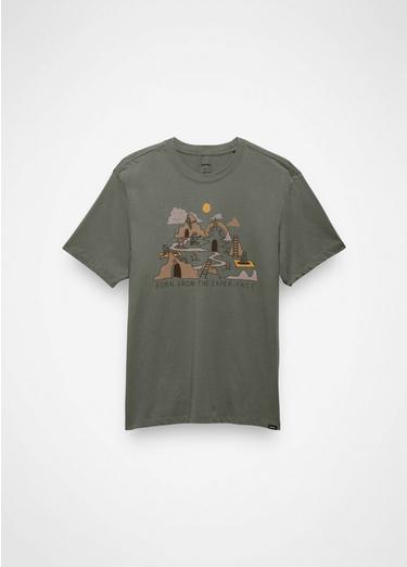 Everyday Wandering Graphic Tee, Color: Thyme, image 4