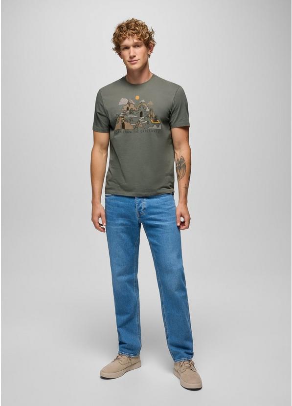 Everyday Wandering Graphic Tee, Color: Thyme, image 4