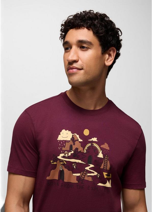 Everyday Wandering Graphic Tee, Color: Deep Vino, image 3