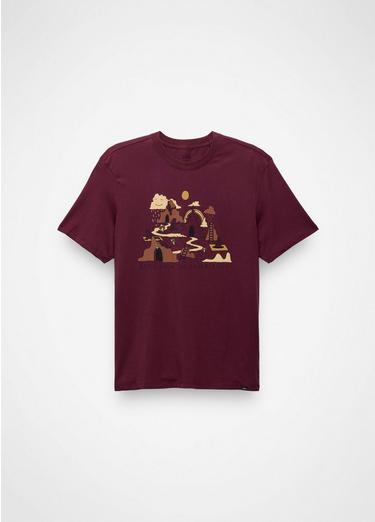 Everyday Wandering Graphic Tee, Color: Deep Vino, image 4