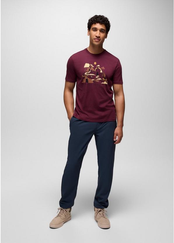 Everyday Wandering Graphic Tee, Color: Deep Vino, image 4