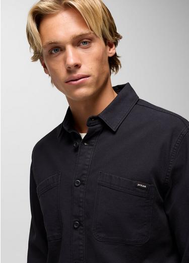 Rock Ridge Overshirt, Color: Black, image 3
