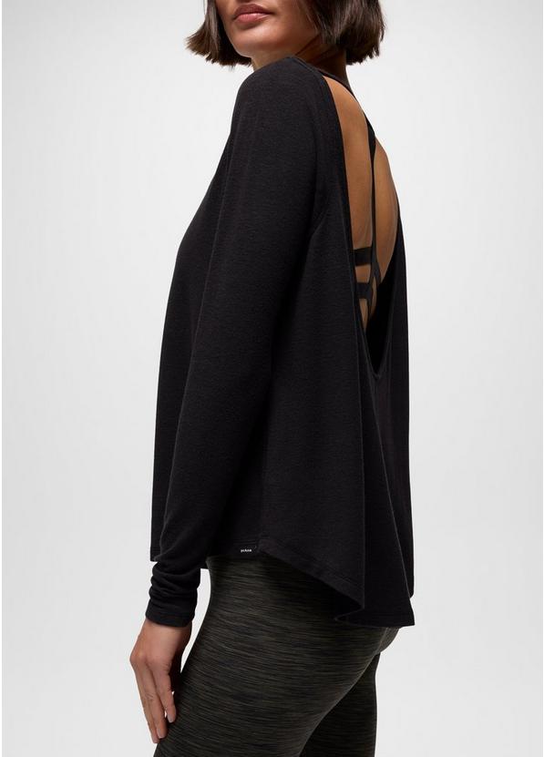 New Moon Long Sleeve, Color: Black, image 4