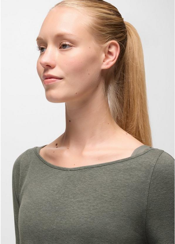 New Moon Long Sleeve, Color: Thyme, image 3