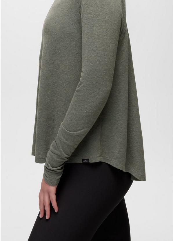 New Moon Long Sleeve, Color: Thyme, image 5