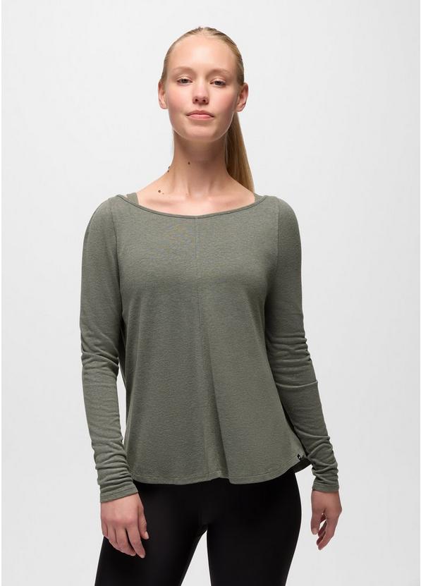 New Moon Long Sleeve, Color: Thyme, image 1