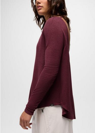 New Moon Long Sleeve, Color: Deep Vino, image 3