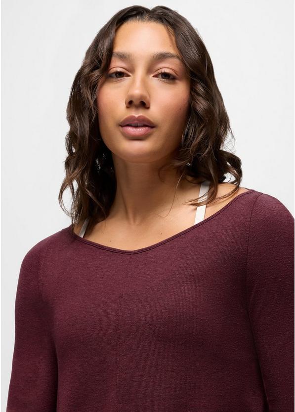 New Moon Long Sleeve, Color: Deep Vino, image 4