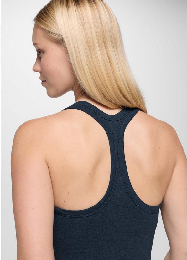 Heavana Racerback Midi Dress, Color: Stormy Night Heather, image 8