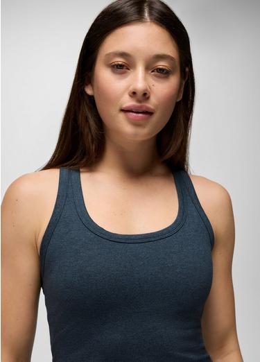 Heavana Racerback Midi Dress, Color: Stormy Night Heather, image 7