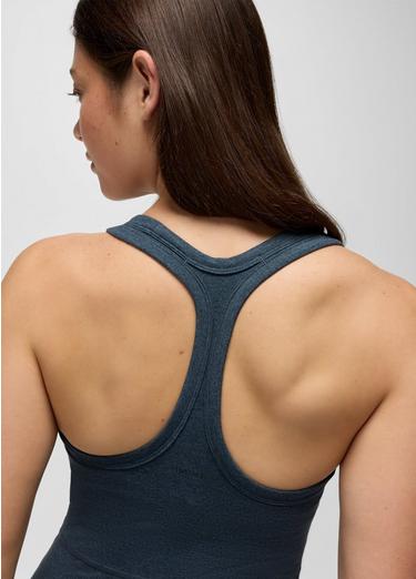 Heavana Racerback Midi Dress, Color: Stormy Night Heather, image 8