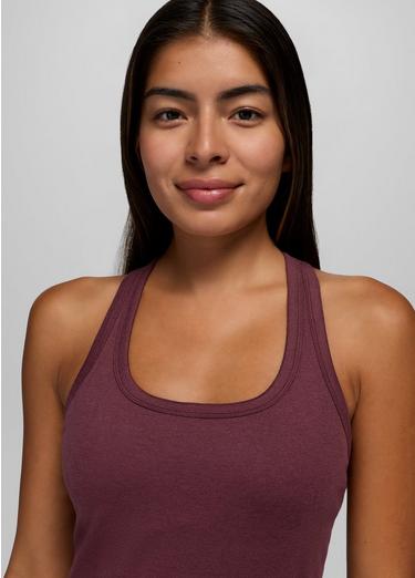 Heavana Racerback Midi Dress, Color: Deep Vino Heather, image 3