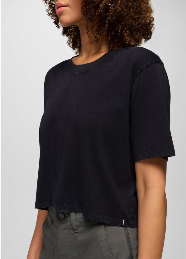 Everyday Crop Tee, Color: Black, image 5