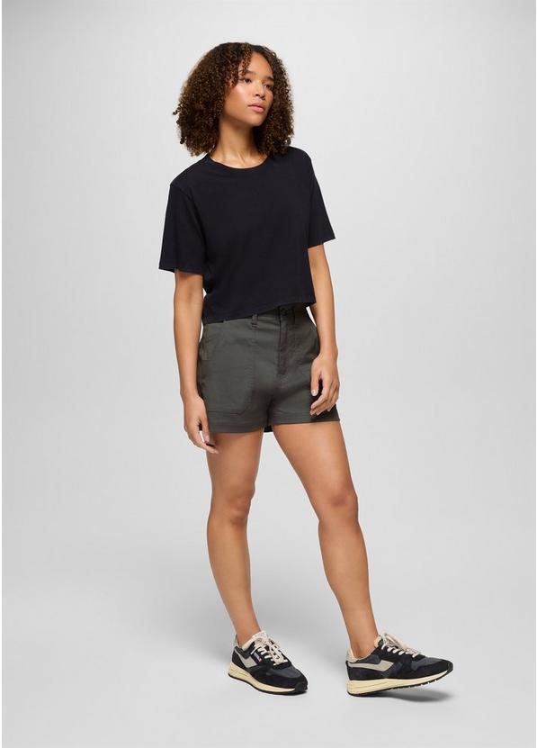 Everyday Crop Tee, Color: Black, image 6