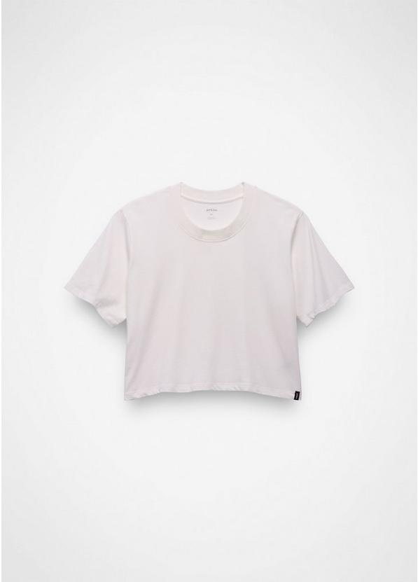 Everyday Crop Tee, Color: Soft White, image 6