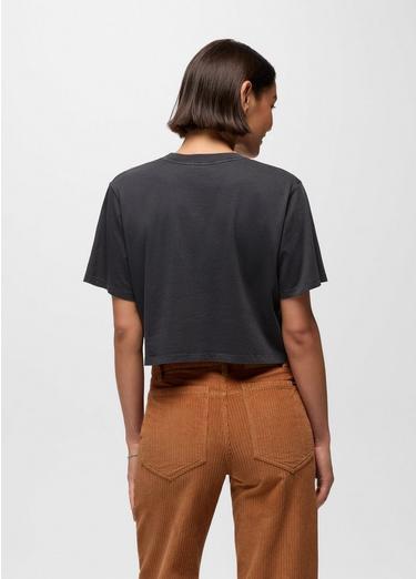 Everyday Crop Tee, Color: Nori, image 2