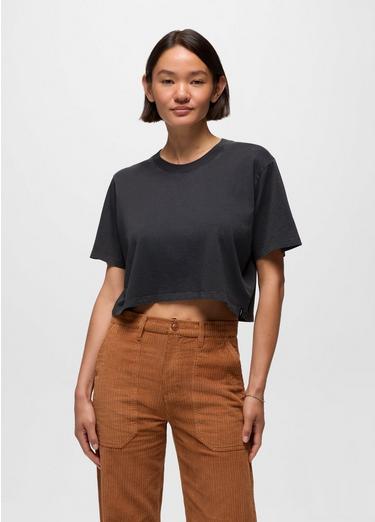Everyday Crop Tee, Color: Nori, image 1