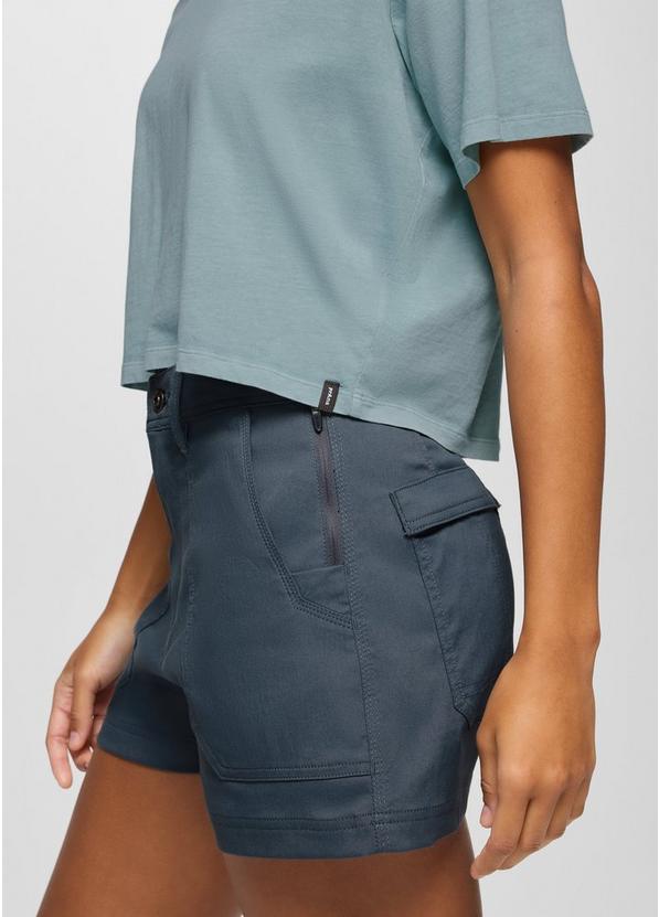 Everyday Crop Tee, Color: Saltwater, image 4