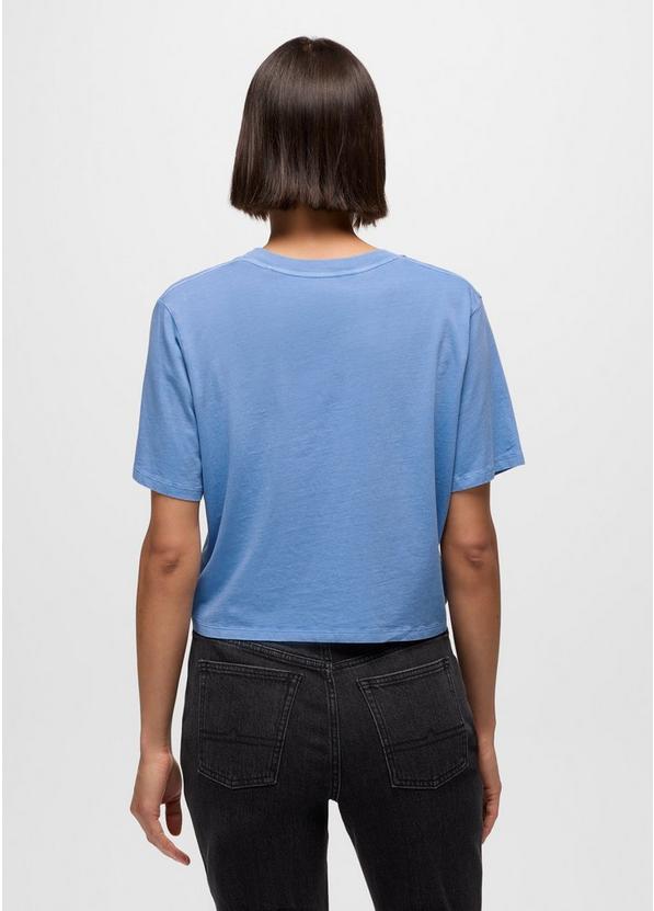 Everyday Crop Tee, Color: Blue Vibes, image 7
