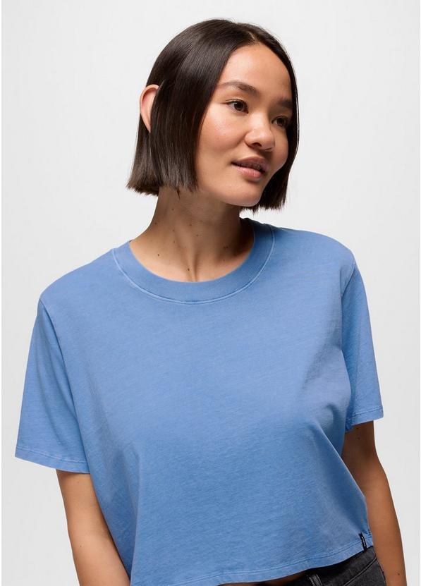 Everyday Crop Tee, Color: Blue Vibes, image 3