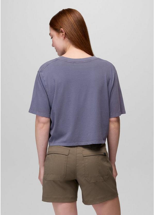 Everyday Crop Tee, Color: Taro, image 2