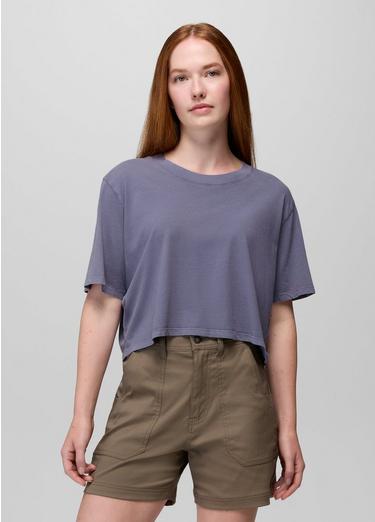 Everyday Crop Tee, Color: Taro, image 11