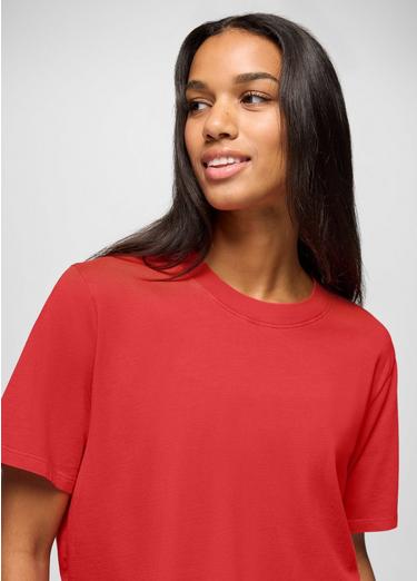 Everyday Crop Tee, Color: Rose Fire, image 31
